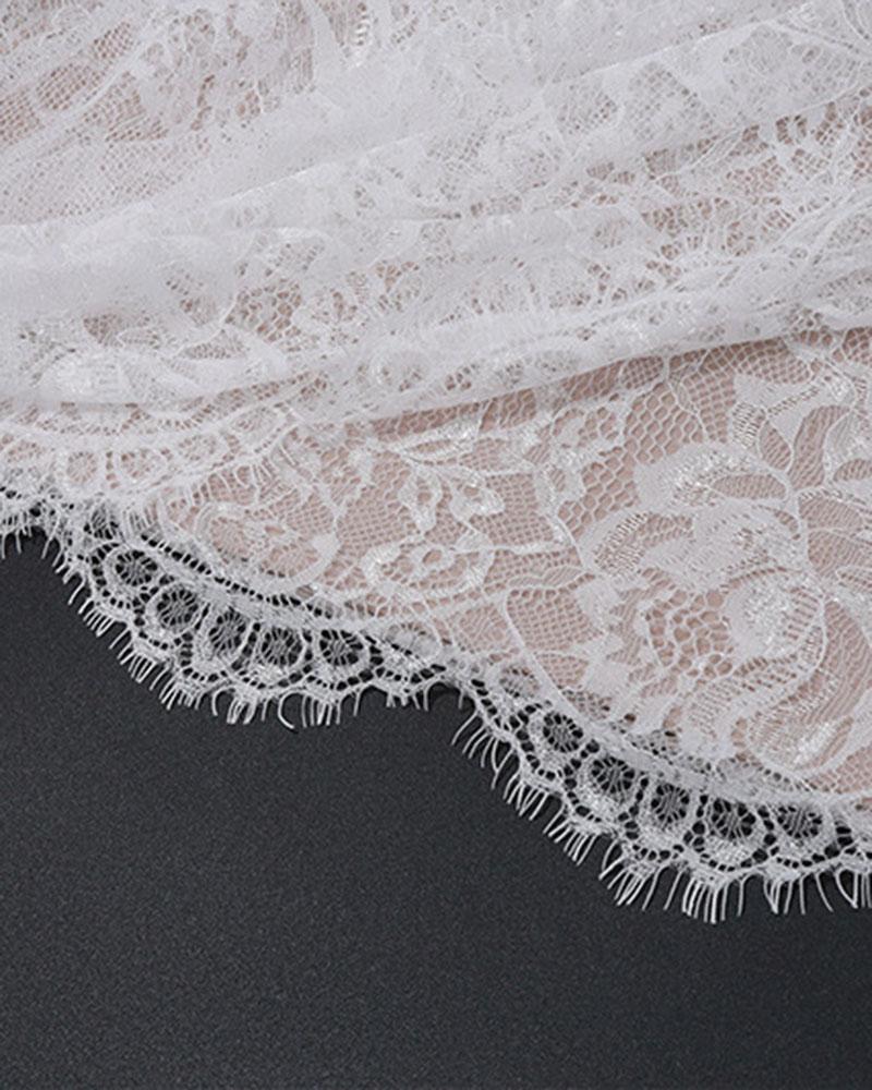 Lace Corset Mini Dress