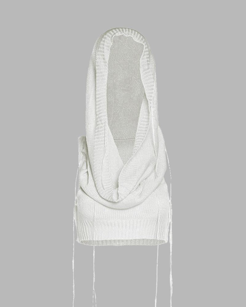 Deserted Wanderer Knit Hoodie