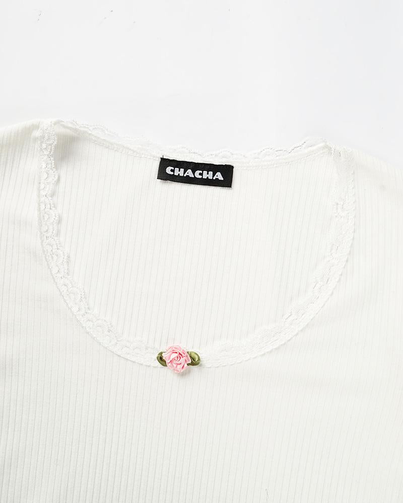 Katina Rose Ribbed Top