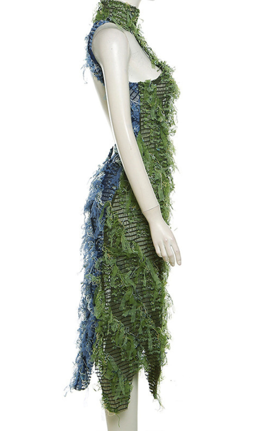 Akemi Halterneck Backless Midi Dress