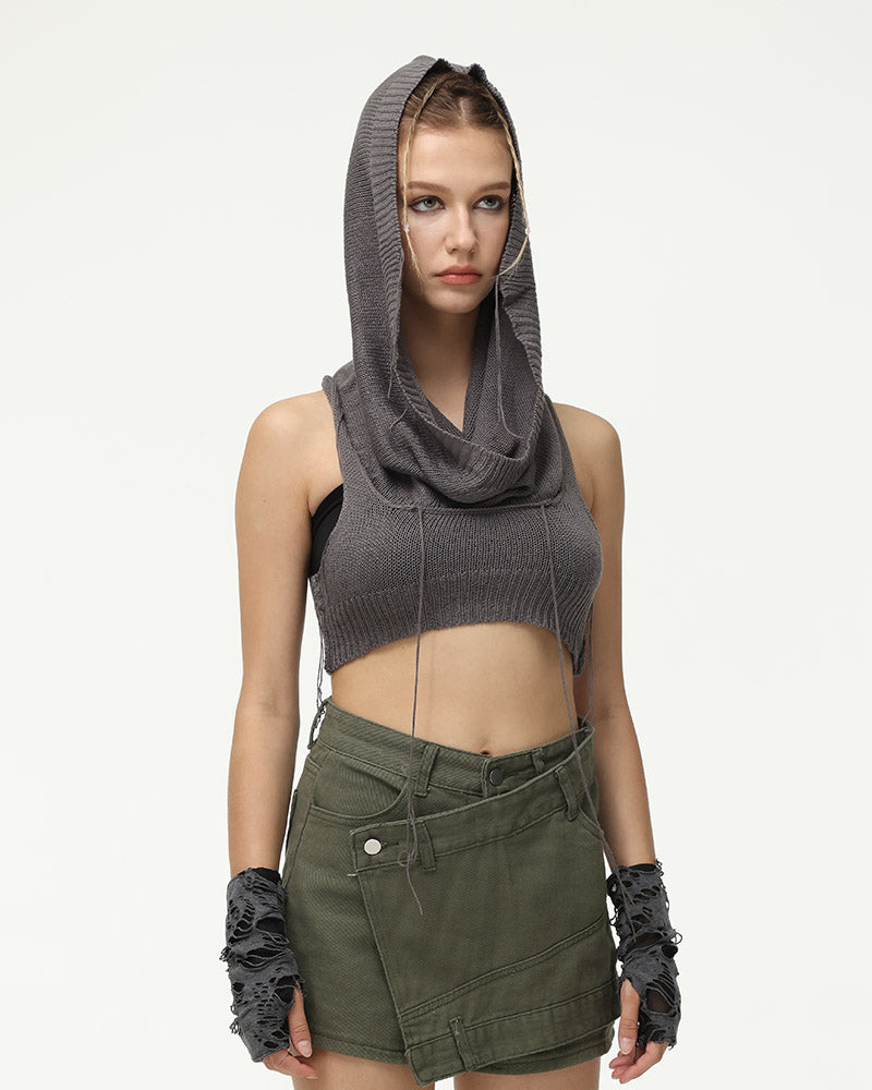 Deserted Wanderer Knit Hoodie